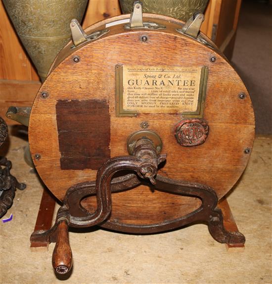A Spong & Co. Ltd knife cleaner